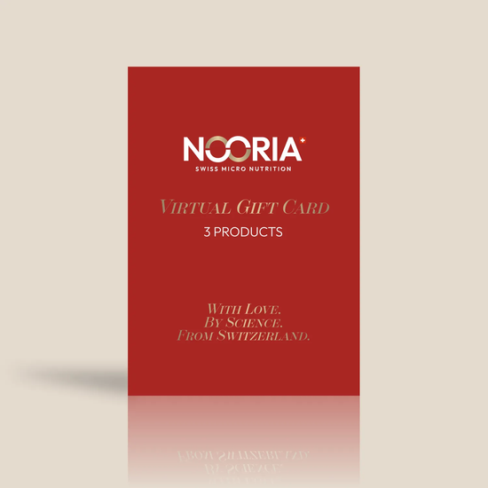 Nooria-Geschenkgutschein – 3 Produkte 